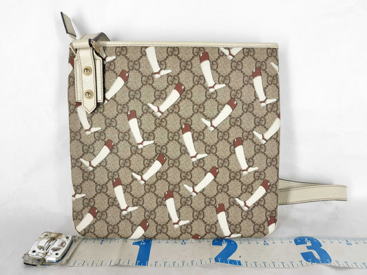 GUCCI GG Supreme Boots Pattern Shoulder Bag 257246 Shoulder Bag