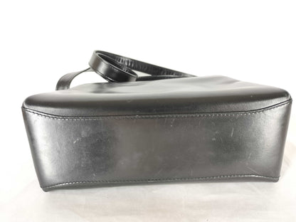GUCCI Bamboo 2-Way Handbag Black