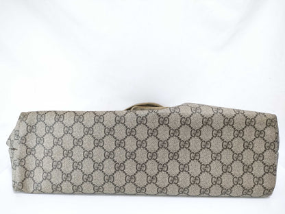 GUCCI GG Supreme GUCCI Gucci Tote Bag Handbag GG Supreme Brown Beige Tote Bag