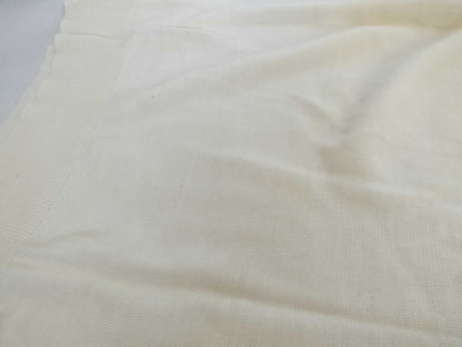 FENDI FENDI Logo Summer Knit Short Sleeve Knit Top Ivory Off-White
