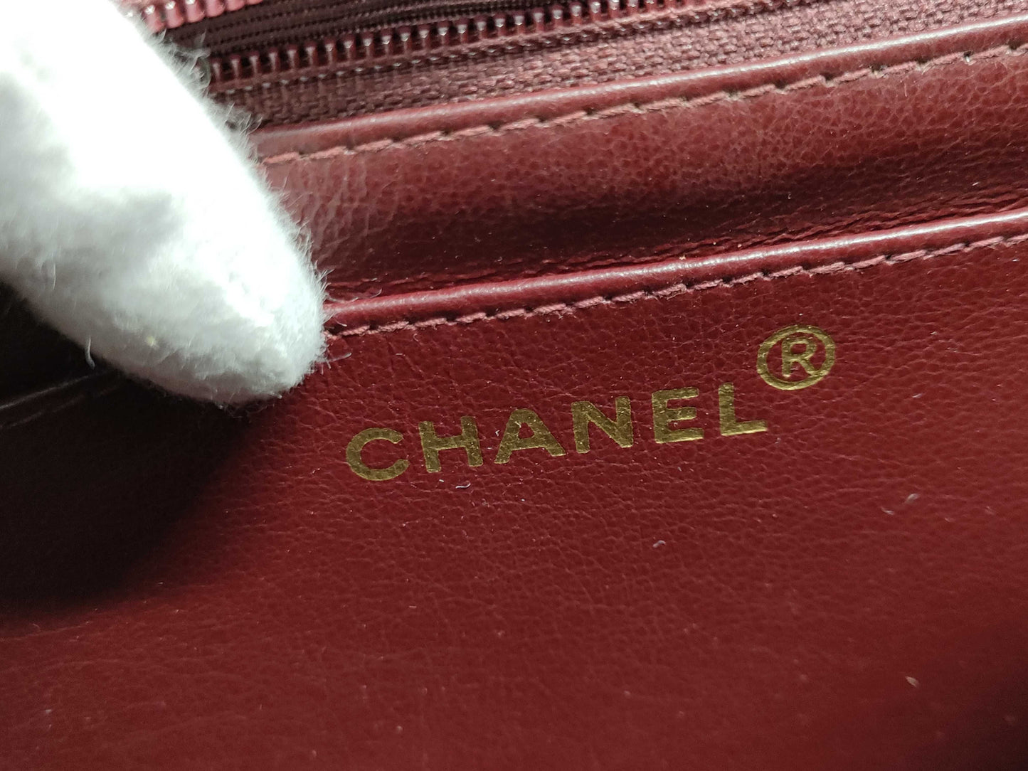 CHANEL Lambskin Matelasse Diana Flap Chain Shoulder Bag