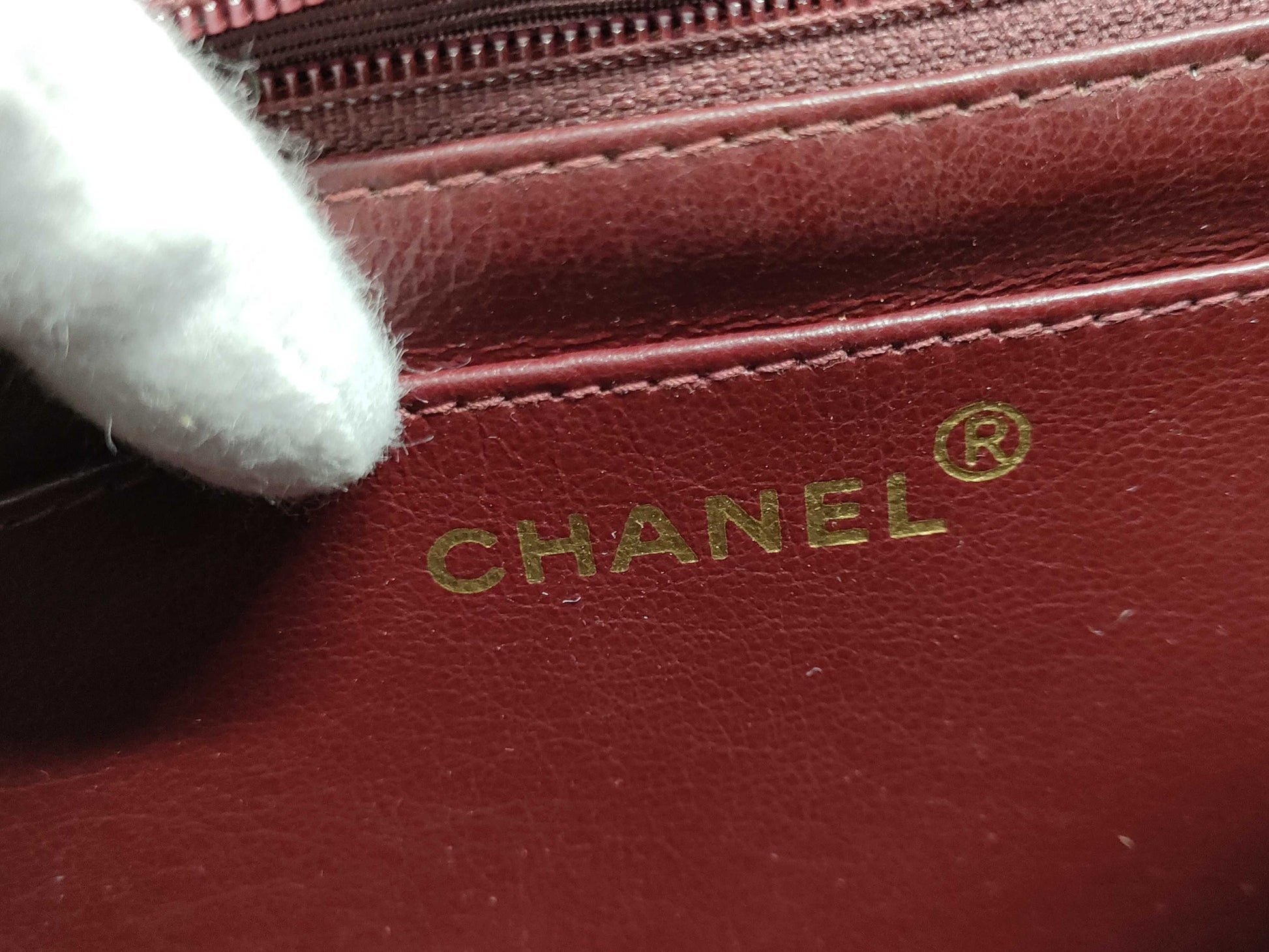 CHANEL Lambskin Matelasse Diana Flap Chain Shoulder Bag