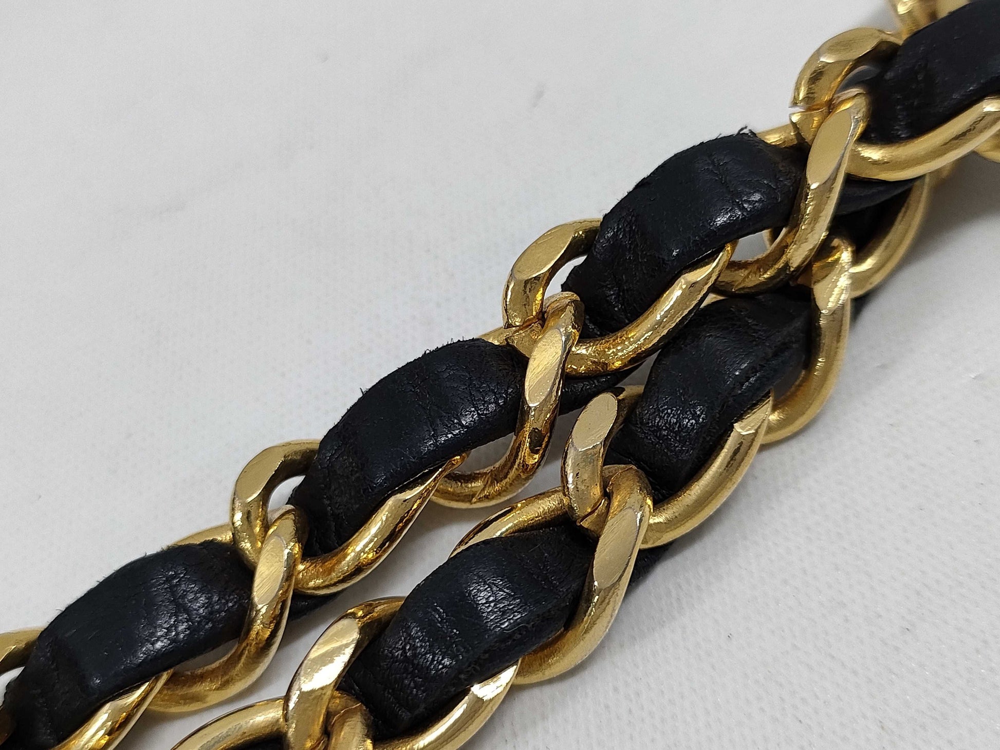CHANEL Matelasse Lambskin Chain Shoulder Bag