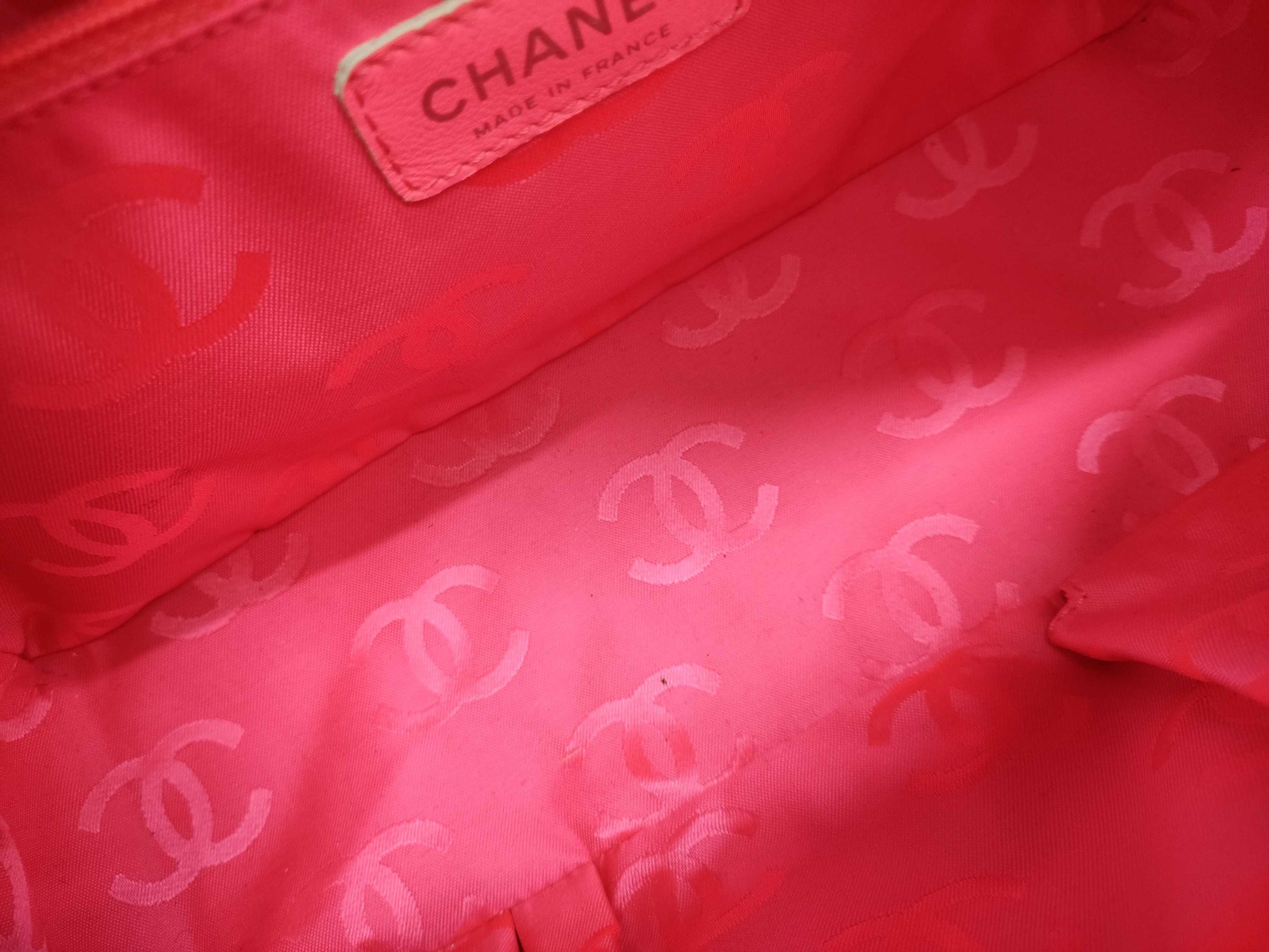 CHANEL Cambon Line Bowling Bag Handbag Bag