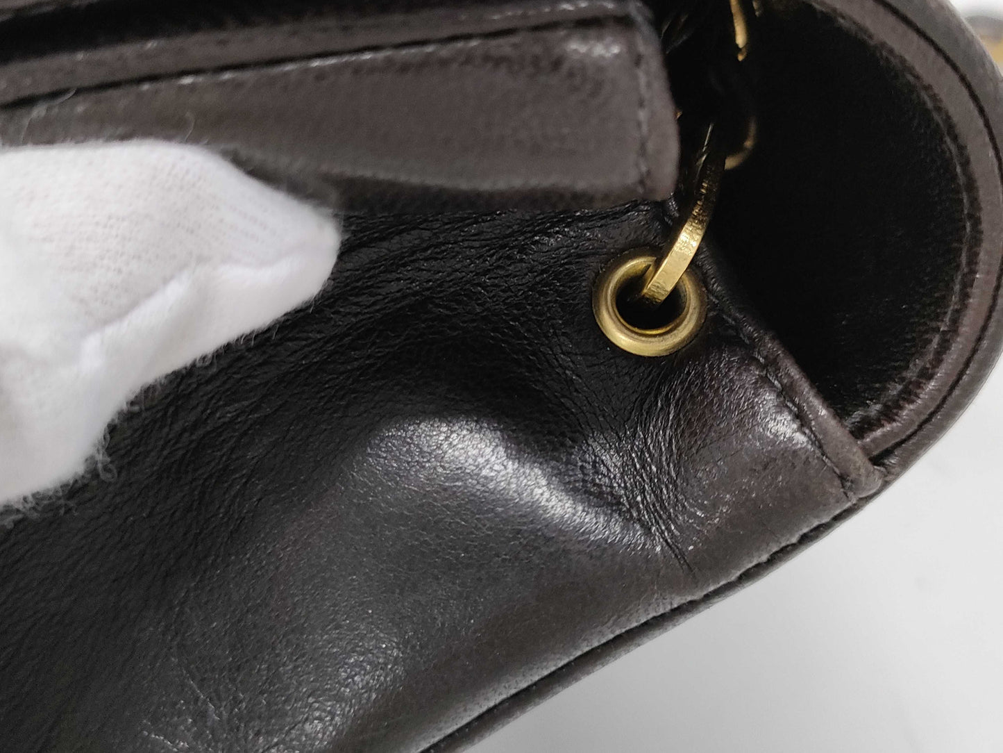CHANEL Diana Flap 22 Chain Shoulder Bag in Lambskin Matelasse