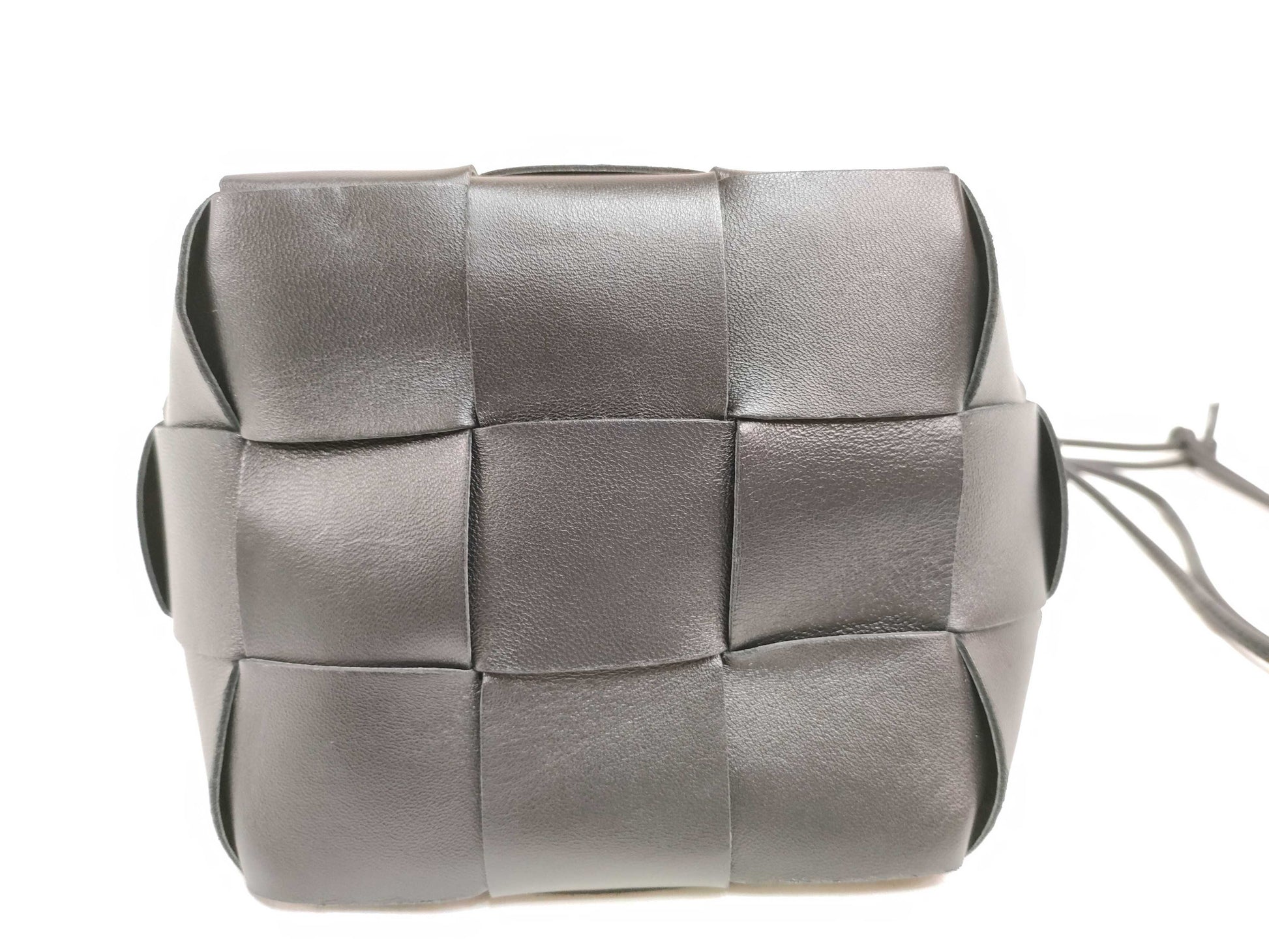 BOTTEGA VENETA Intrecciato Bottega Veneta Maxi Intrecciato Cassette Mini Crossbody Bag Shoulder Bag Black
