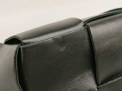 BOTTEGA VENETA Intrecciato Bottega Veneta Maxi Intrecciato Cassette Mini Crossbody Bag Shoulder Bag Black