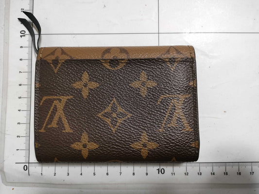LOUIS VUITTON Monogram Reverse Porte Monnaie Rosalie M82333 RFID Wallet