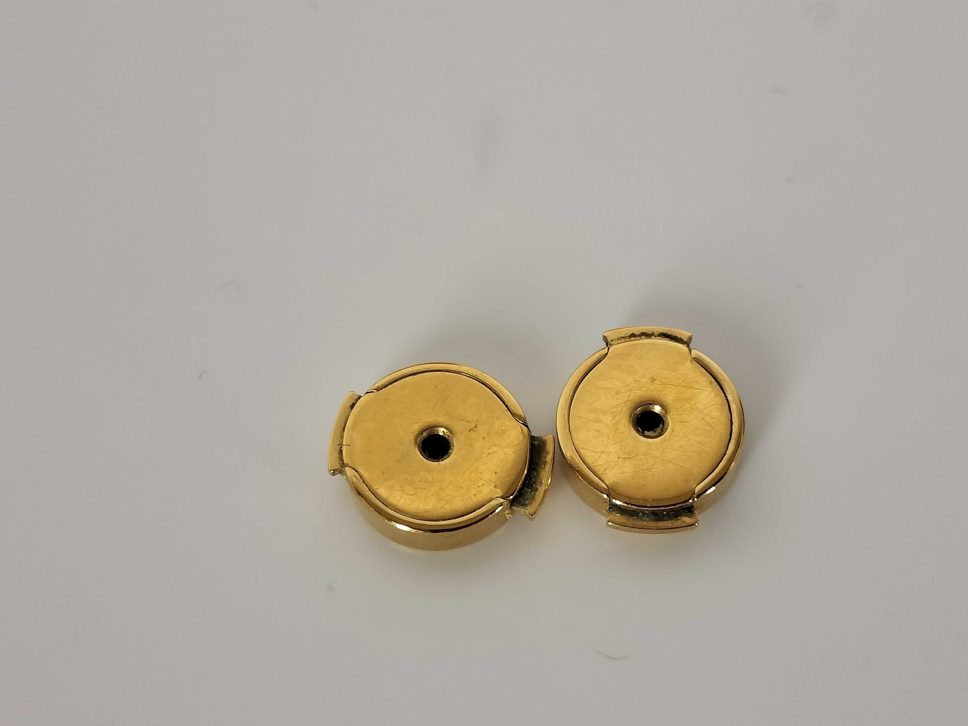 HERMES CAGE DE H H Cube Earrings