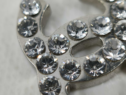 CHANEL Coco Mark Rhinestone Necklace 07V Necklace