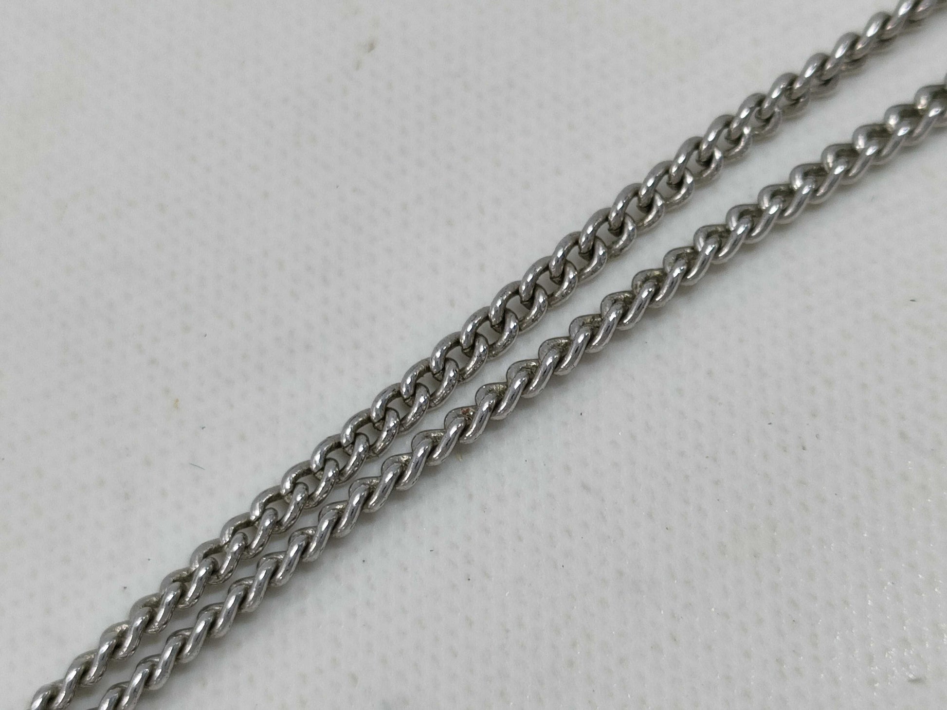 CHANEL Coco Mark Rhinestone Necklace 07V Necklace