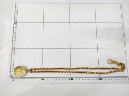 CHANEL Coco Mark 94P Vintage Necklace