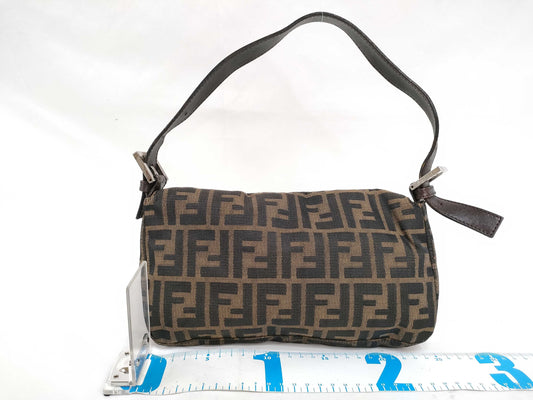 FENDI Zucca Mamma Bucket 26424 Shoulder Bag Handbag Handbag