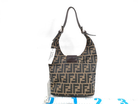 FENDI Zucca pattern Fendi Zucca one-shoulder bag handbag