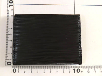 LOUIS VUITTON Epi Ludlow Black M63302 Coin Case, Card Case, Card Case, Pass Case, Business Card Case