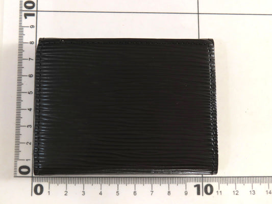 LOUIS VUITTON Epi Ludlow Black M63302 Coin Case, Card Case, Card Case, Pass Case, Business Card Case