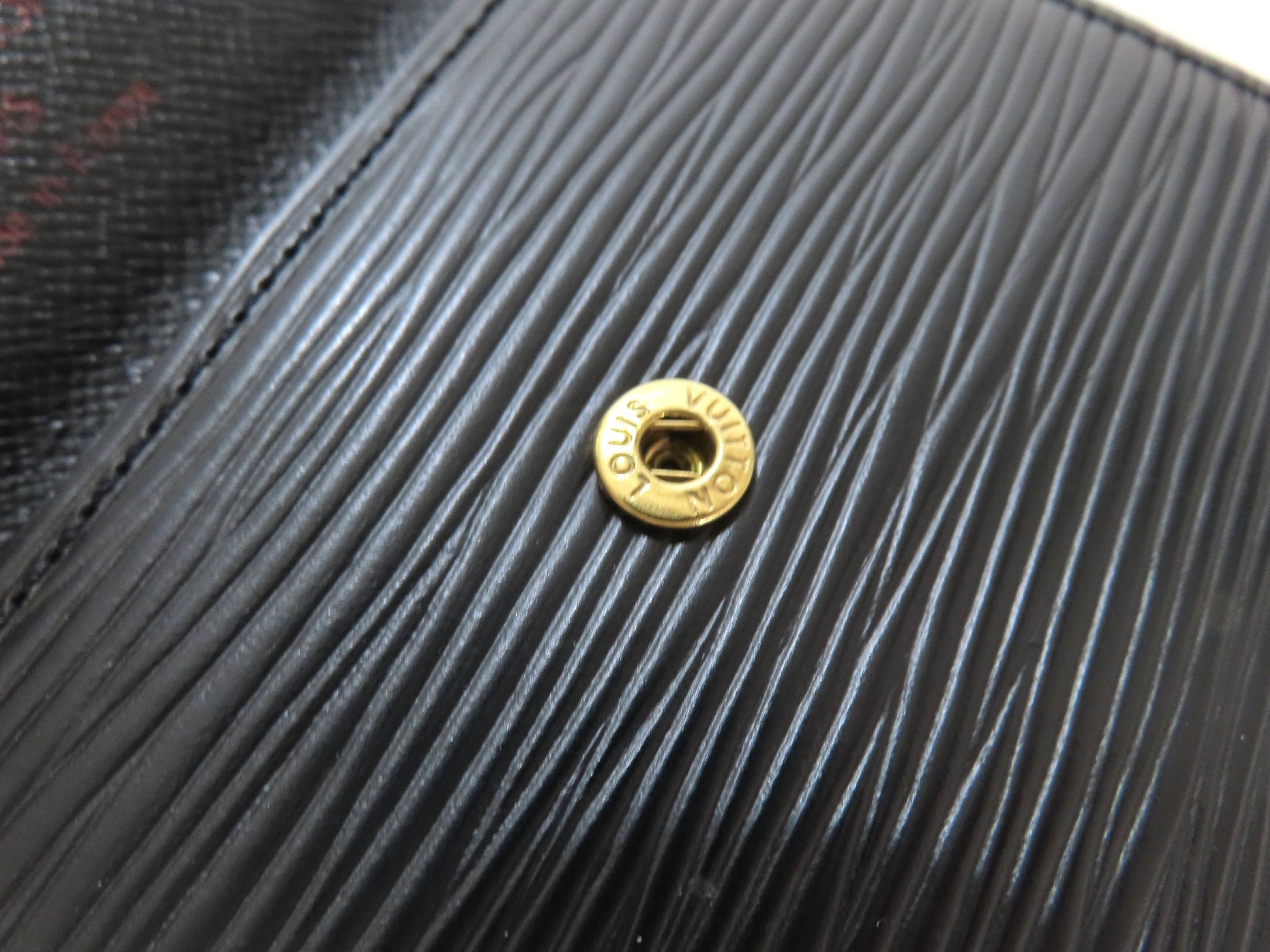 LOUIS VUITTON Epi Ludlow Black M63302 Coin Case, Card Case, Card Case, Pass Case, Business Card Case