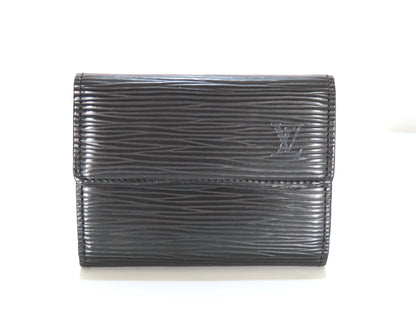 LOUIS VUITTON Epi Ludlow Black M63302 Coin Case, Card Case, Card Case, Pass Case, Business Card Case