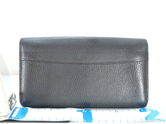 LOUIS VUITTON Taurillon Capucines Portefeuille M61248 Black Wallet