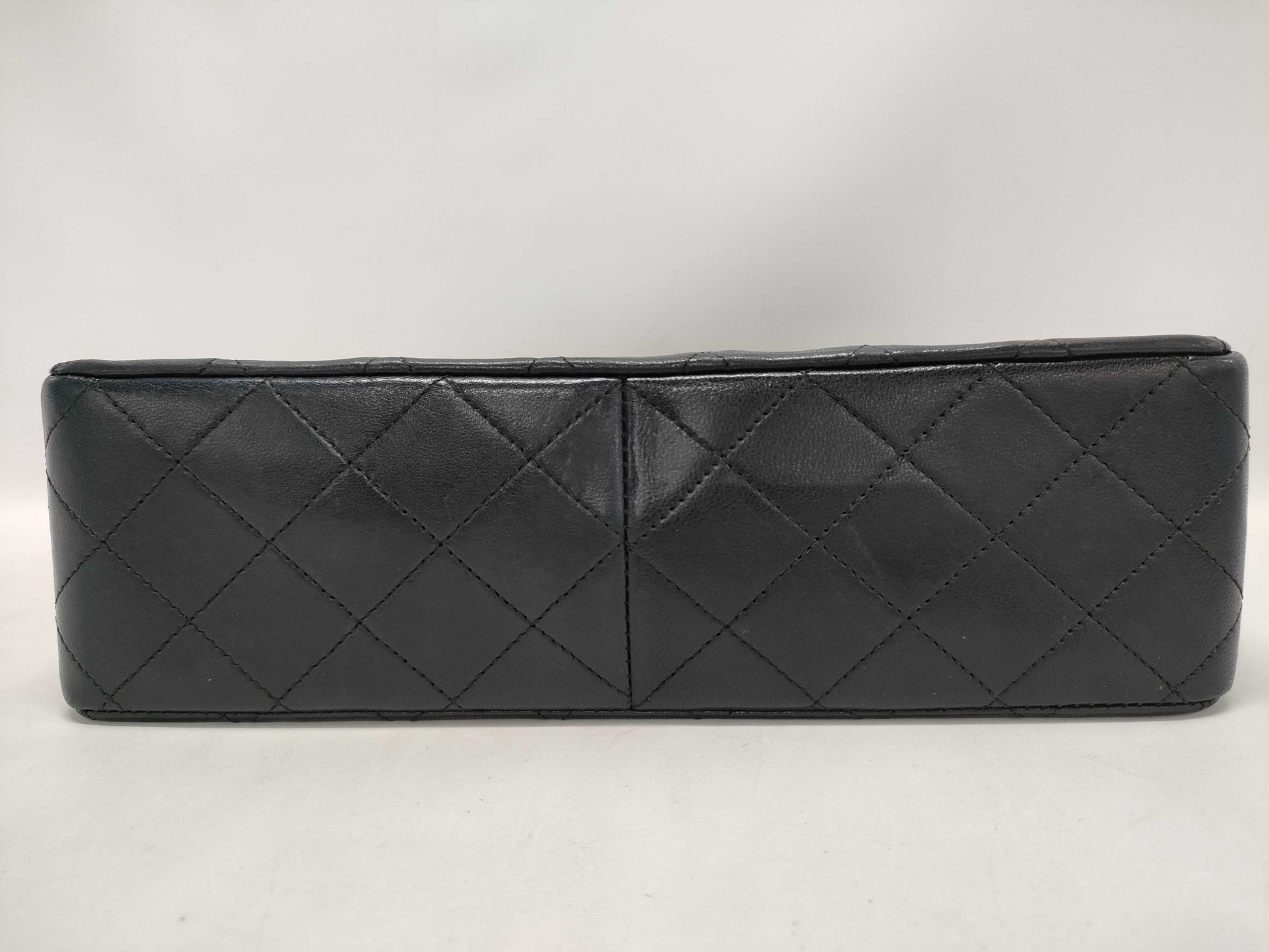 CHANEL Matelasse Lambskin Double Flap Chain Shoulder Bag