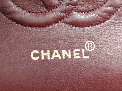 CHANEL Lambskin Matelasse 25 Double Flap Chain Shoulder Bag, No. 3
