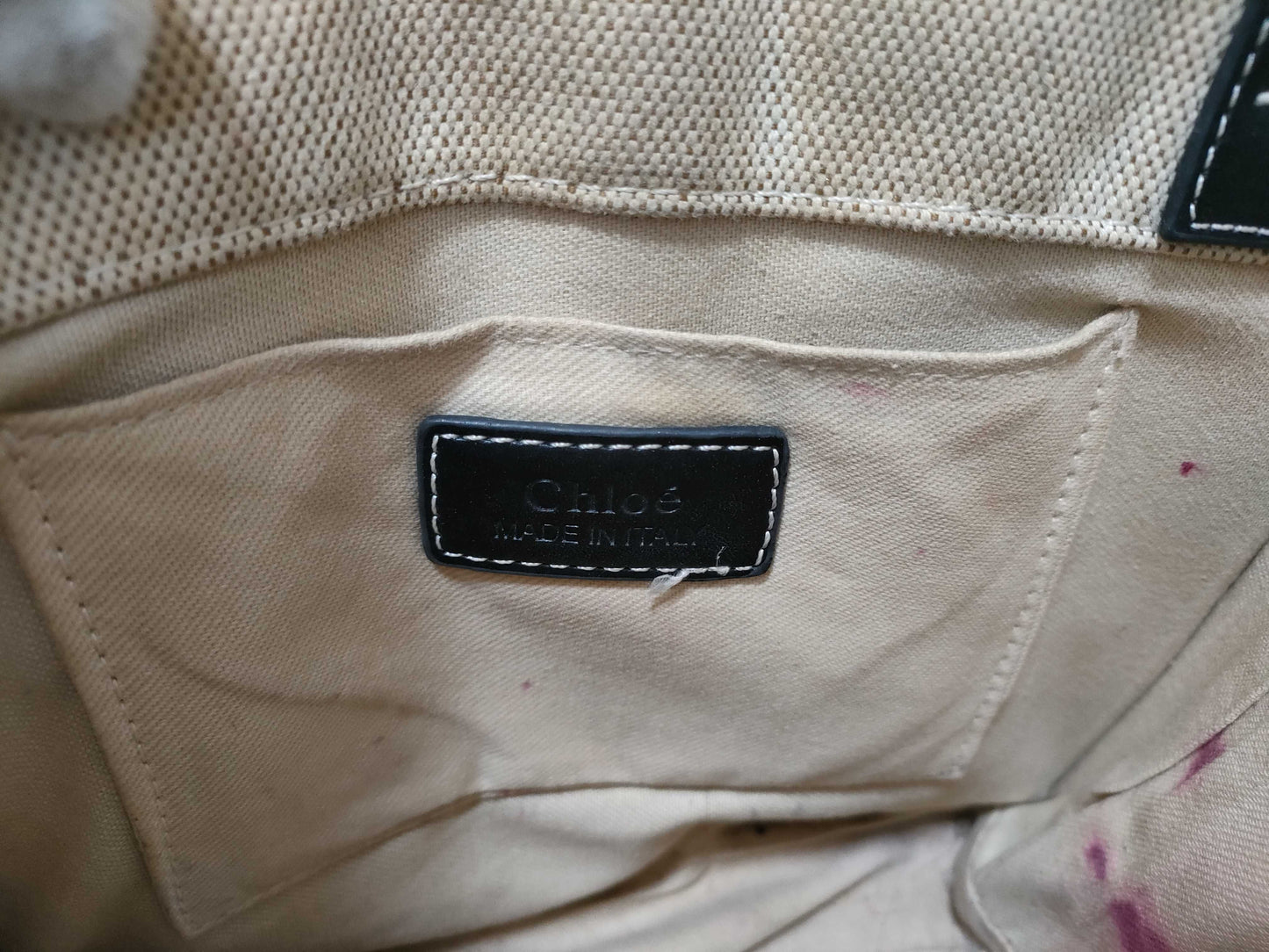 Chloe Woody Tote Bag