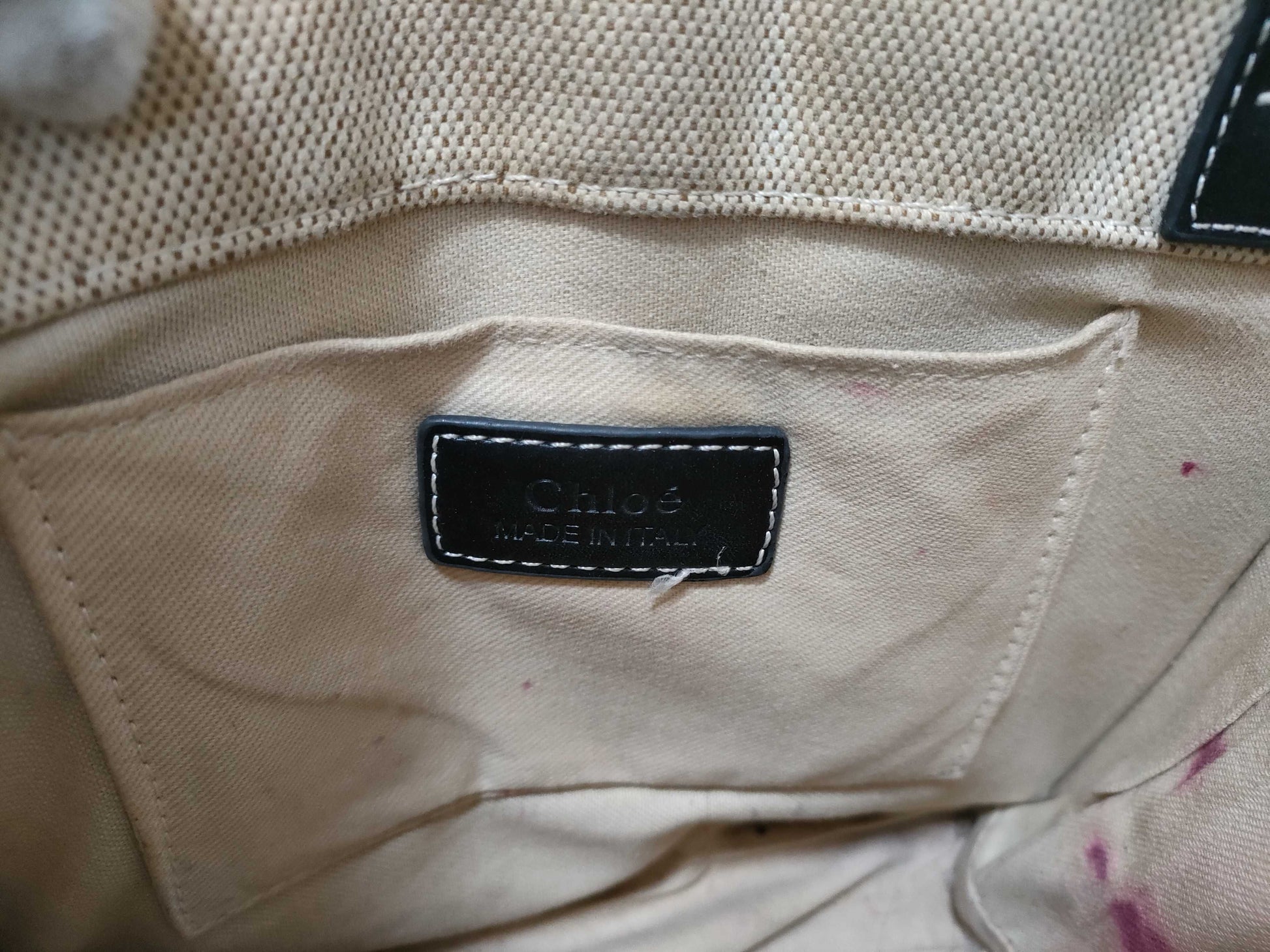 Chloe Woody Tote Bag