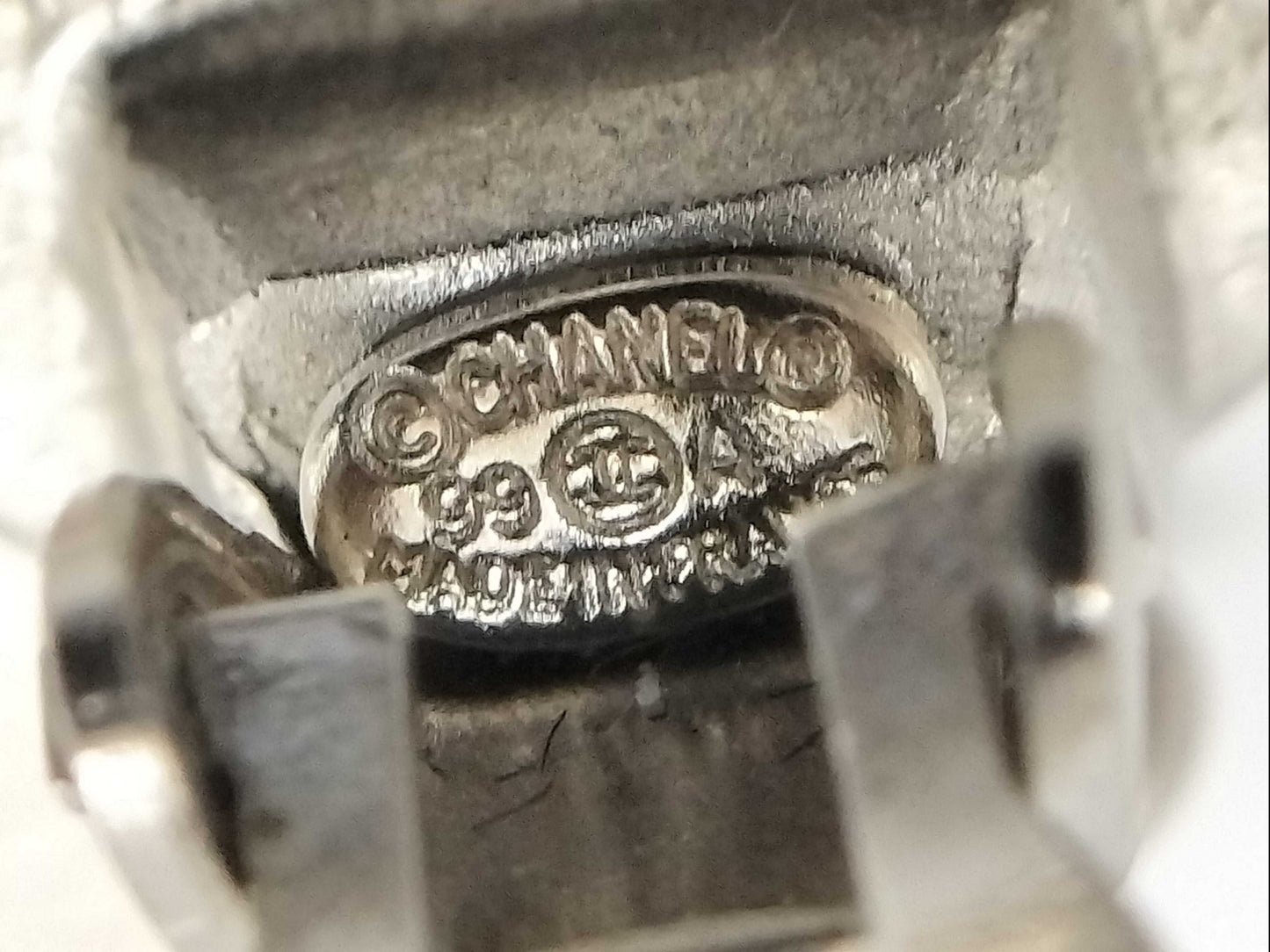 CHANEL Chanel Logo 99A Earrings