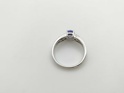 Tanzanite Diamond 18K 3.5g Ring 