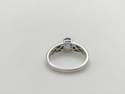 Tanzanite Diamond 18K 3.5g Ring 
