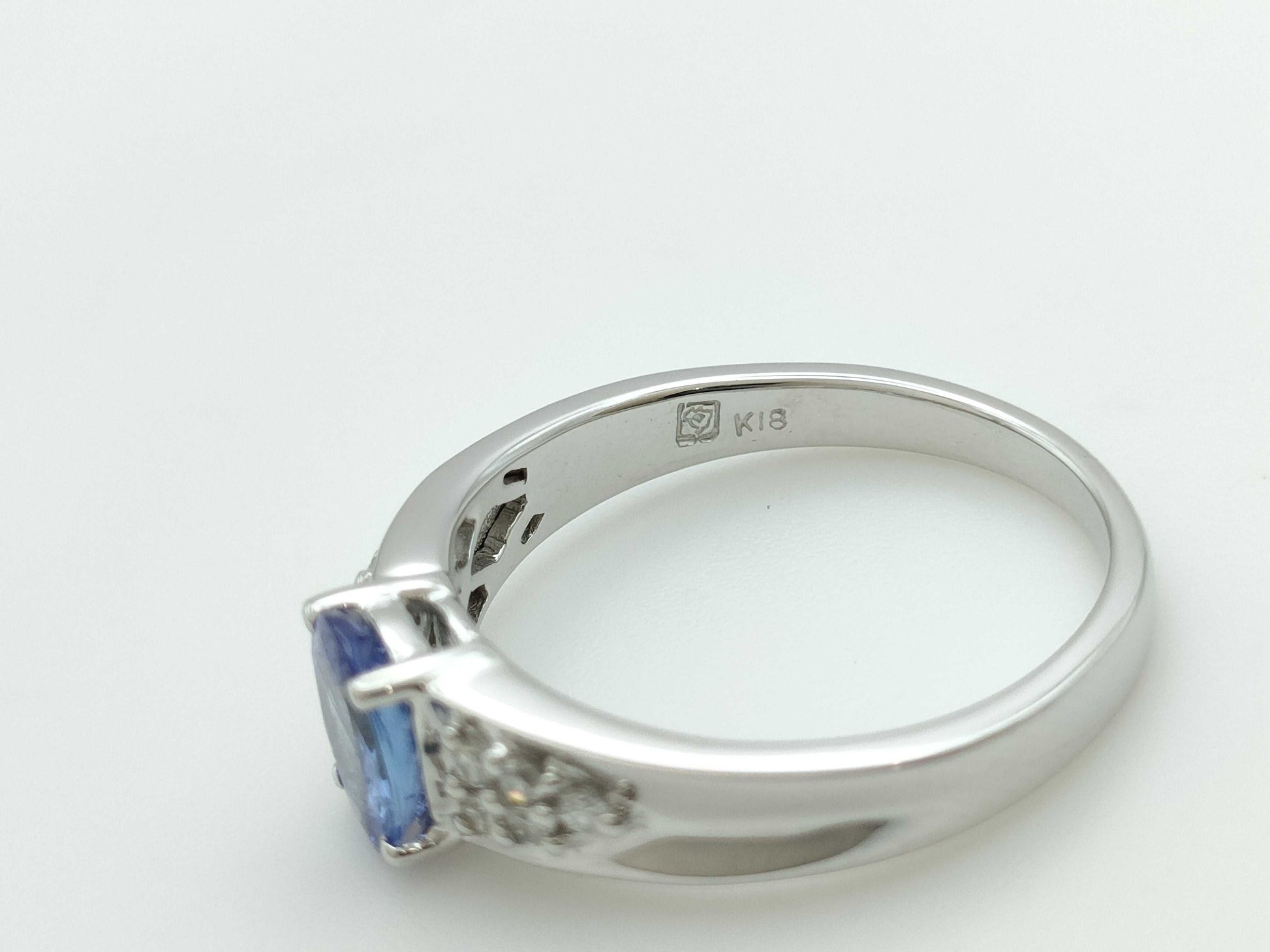 Tanzanite Diamond 18K 3.5g Ring 