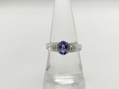 Tanzanite Diamond 18K 3.5g Ring 