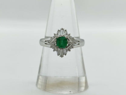 E0.37ct D0.37ct PT900 6.5g Ring 
