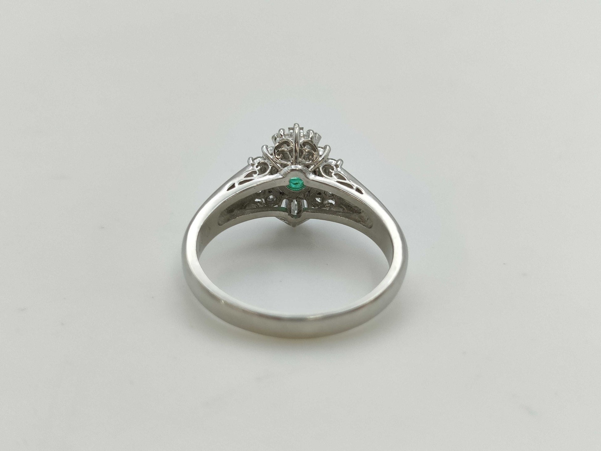 E0.37ct D0.37ct PT900 6.5g Ring 