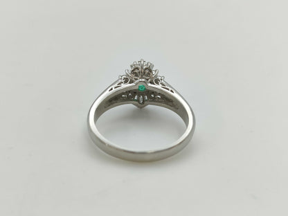 E0.37ct D0.37ct PT900 6.5g Ring 
