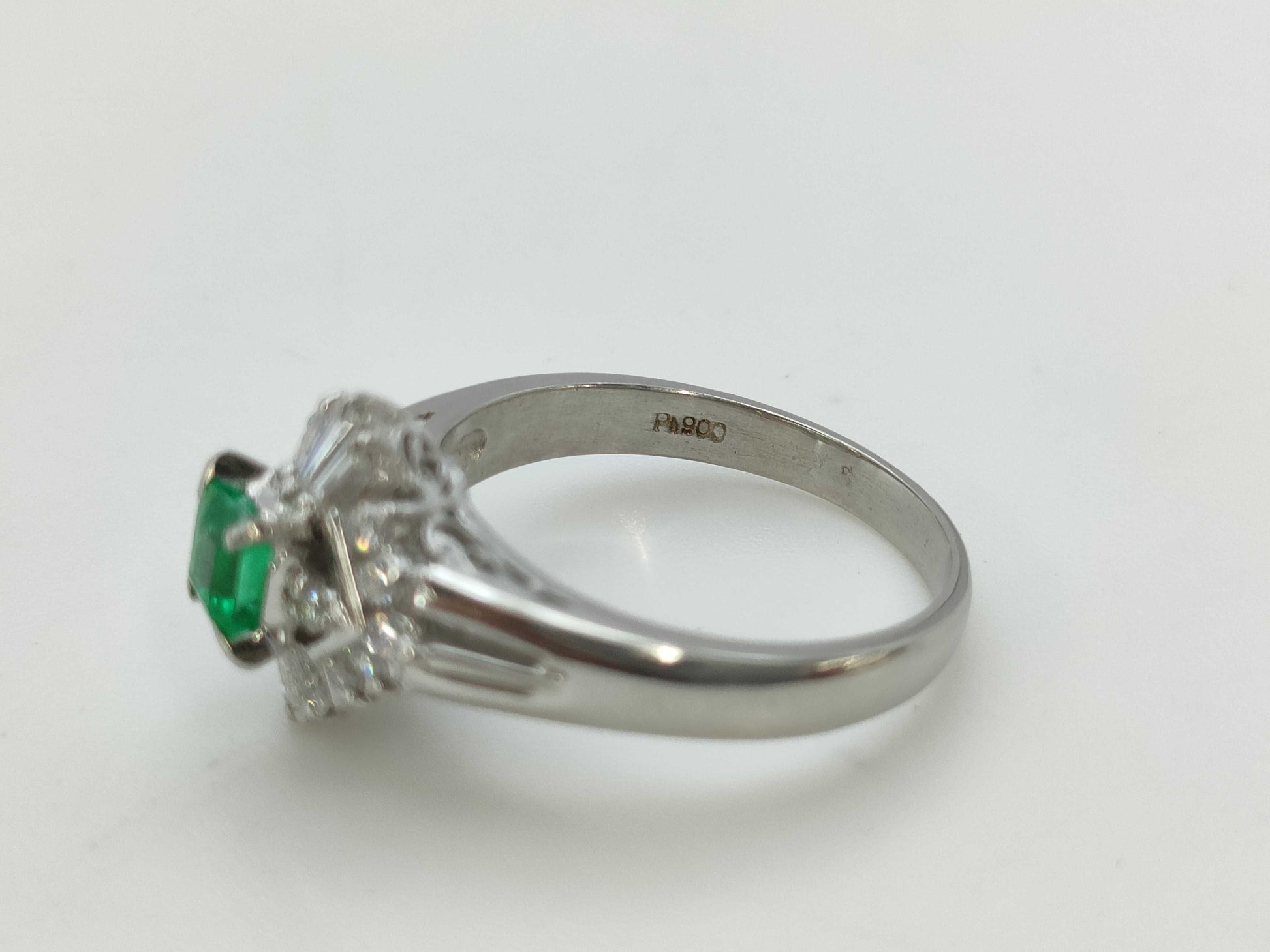 E0.37ct D0.37ct PT900 6.5g Ring 
