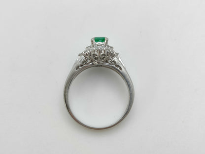 E0.37ct D0.37ct PT900 6.5g Ring 