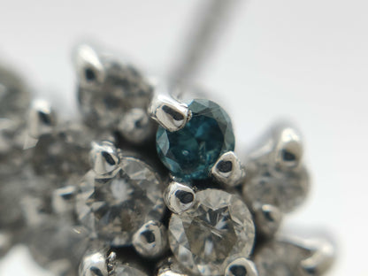 D1.00ct K18WG 5.6g Necklace 