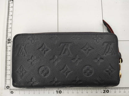 LOUIS VUITTON Monogram Empreinte Zippy Wallet Marine Rouge Wallet