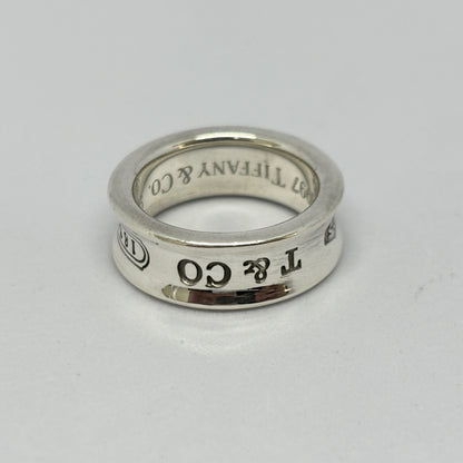 Tiffany & Co. Tiffany Narrow Ring 1837 Silver 925 6.9g Ring