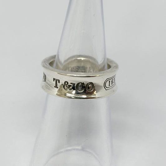 Tiffany & Co. Tiffany Narrow Ring 1837 Silver 925 6.9g Ring