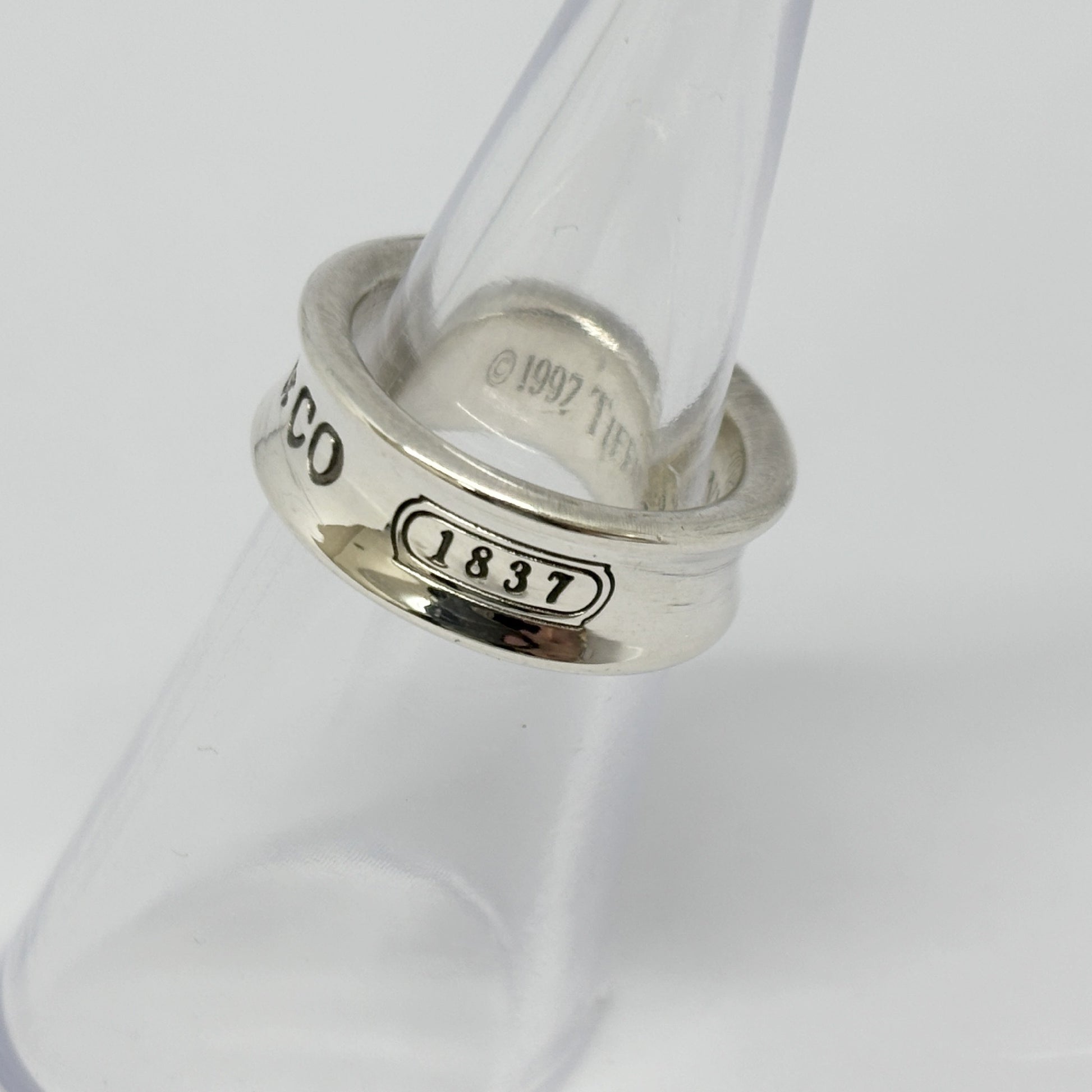 Tiffany & Co. Tiffany Narrow Ring 1837 Silver 925 6.9g Ring