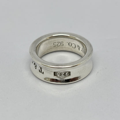 Tiffany & Co. Tiffany Narrow Ring 1837 Silver 925 6.9g Ring