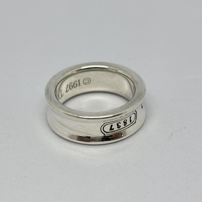 Tiffany & Co. Tiffany Narrow Ring 1837 Silver 925 6.9g Ring