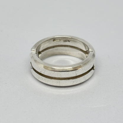 GUCCI GUCCI Infinity Knot Ring Silver Ag 925 6.4g Ring