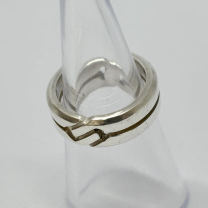 GUCCI GUCCI Infinity Knot Ring Silver Ag 925 6.4g Ring