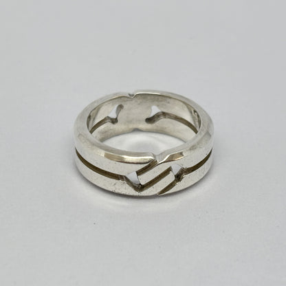 GUCCI GUCCI Infinity Knot Ring Silver Ag 925 6.4g Ring