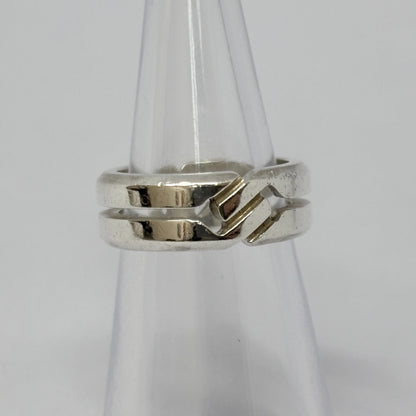 GUCCI GUCCI Infinity Knot Ring Silver Ag 925 6.4g Ring