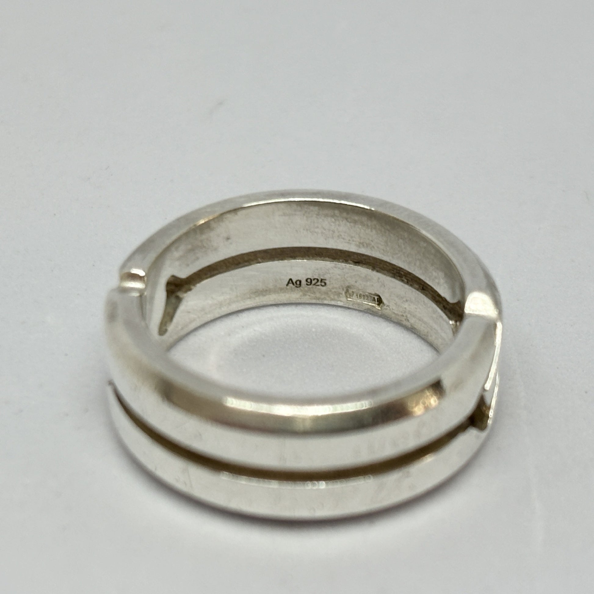 GUCCI GUCCI Infinity Knot Ring Silver Ag 925 6.4g Ring