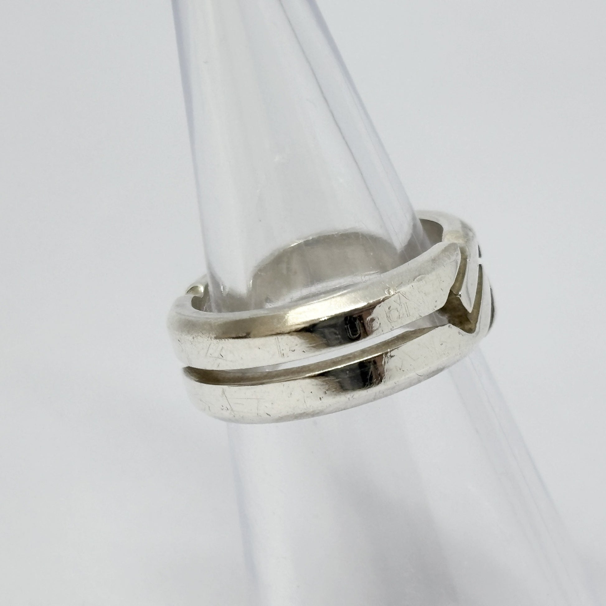 GUCCI GUCCI Infinity Knot Ring Silver Ag 925 6.4g Ring